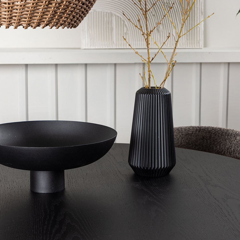 Matgrupp Venture Home Bootcut Ø110 cm med 4 Modesto Stolar