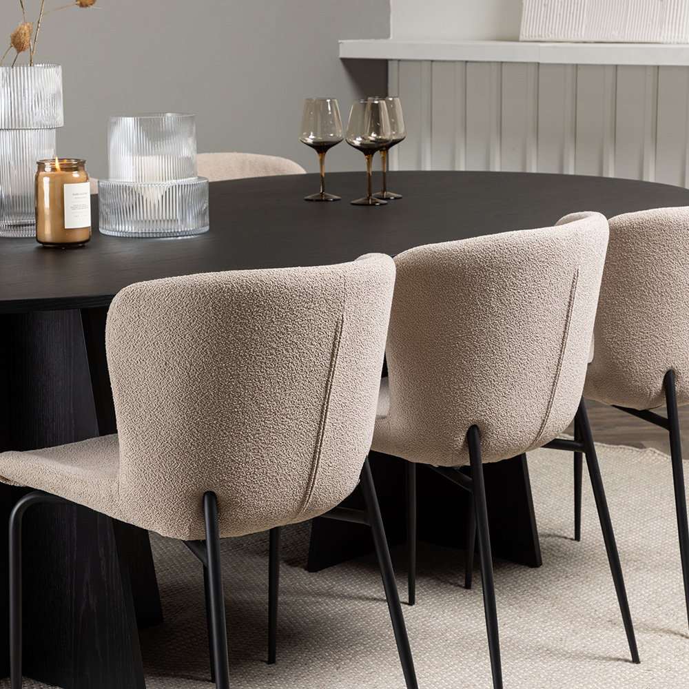 Matgrupp Venture Home Bootcut Oval med 6 Modesto Stolar