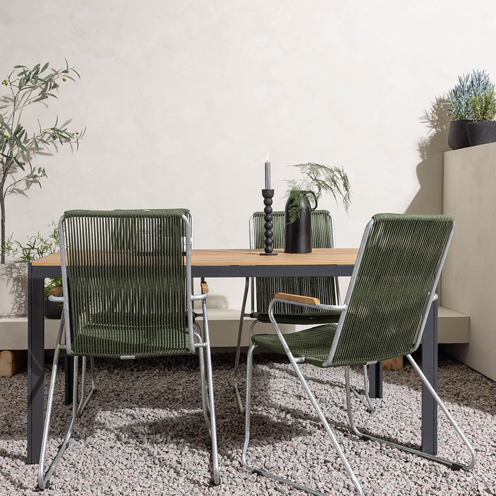 Matgrupp Venture Home Break Bord med 4 Bois Stolar