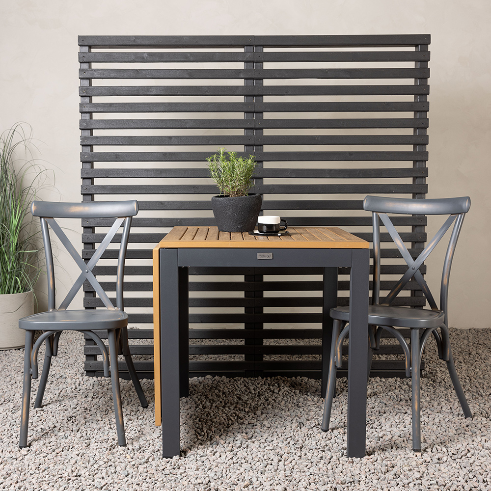 Cafégrupp Venture Home Diego Bord med 2 Tablas Stolar