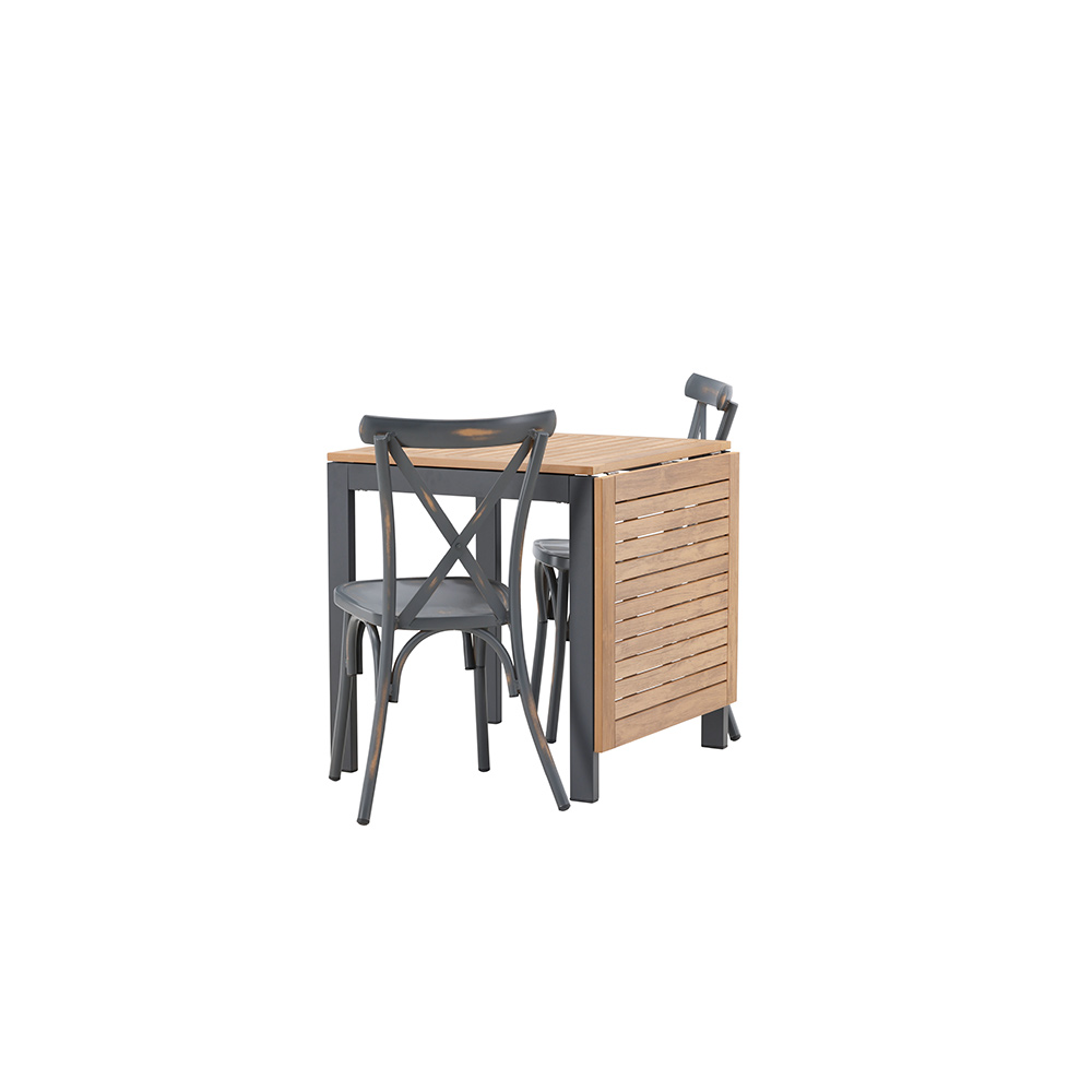 Cafégrupp Venture Home Diego Bord med 2 Tablas Stolar