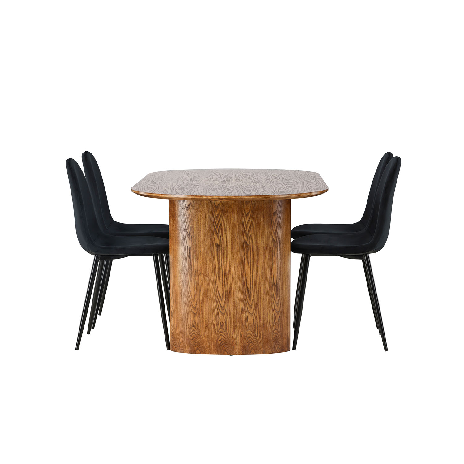 Matgrupp Venture Home Isolde med 4 Polar Stolar