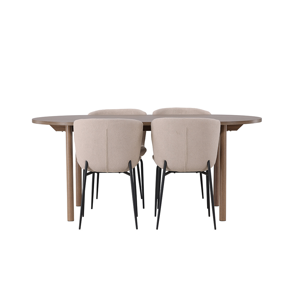 Matgrupp Venture Home Andy med 4 Modesto Stolar