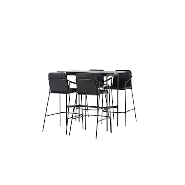 Matgrupp Venture Home Rax med 4 st Tvist stolar