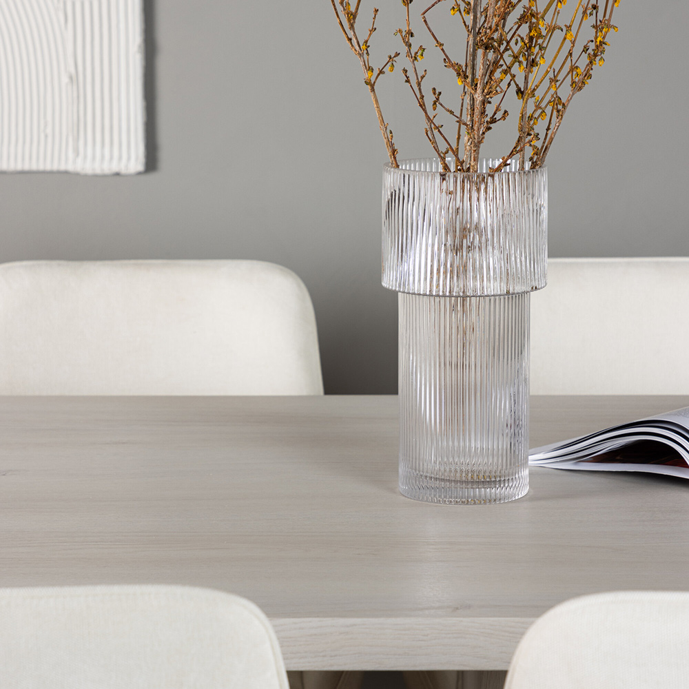 Matgrupp Venture Home Olga med 6 Rosie Stolar