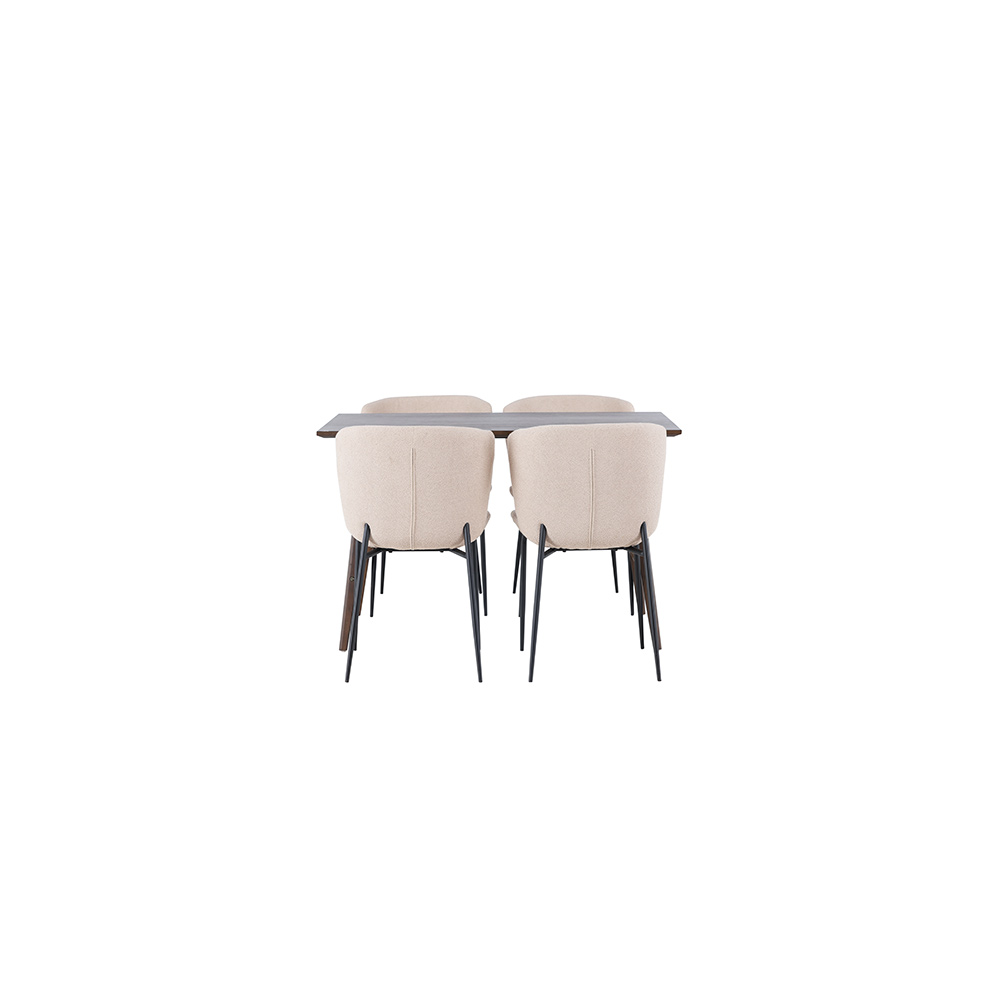 Matgrupp Venture Home Kaseidon med 4 st Modesto stolar