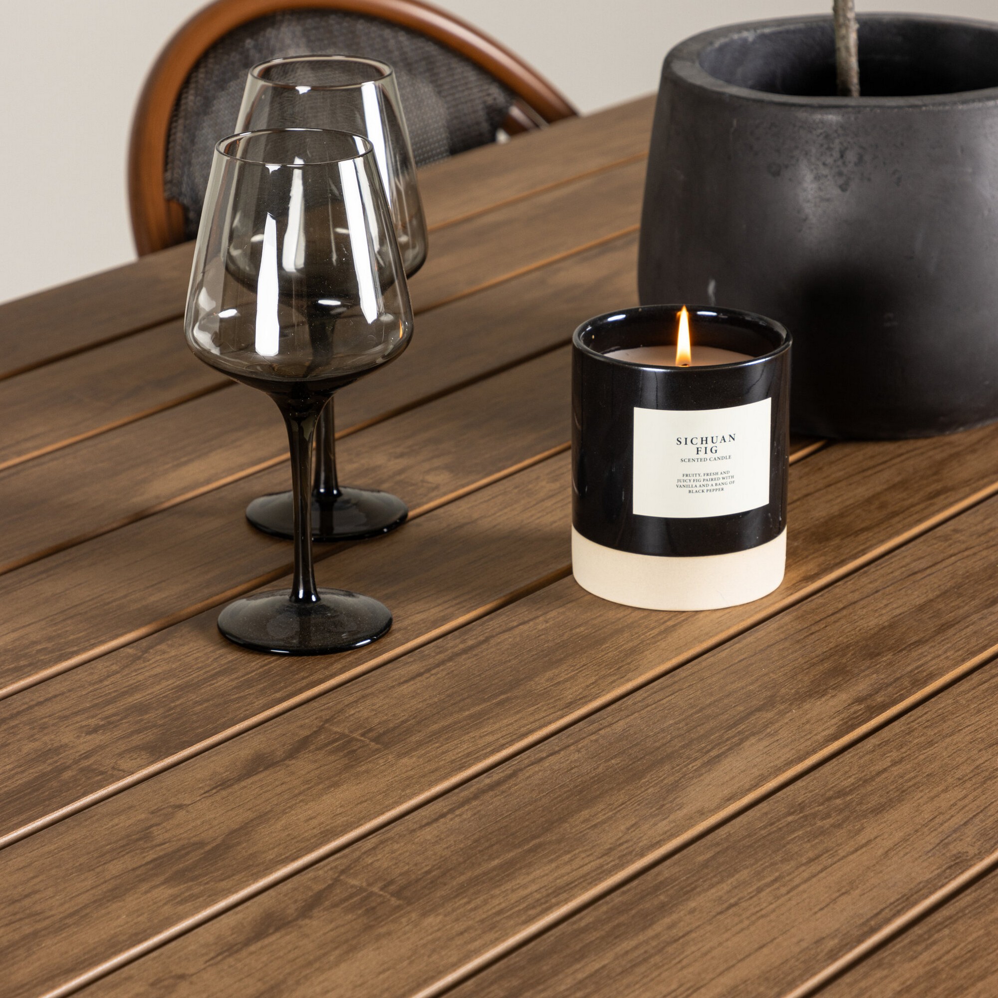 Trädgårdsgrupp Venture Home Garcia med 6 Guarda Stolar