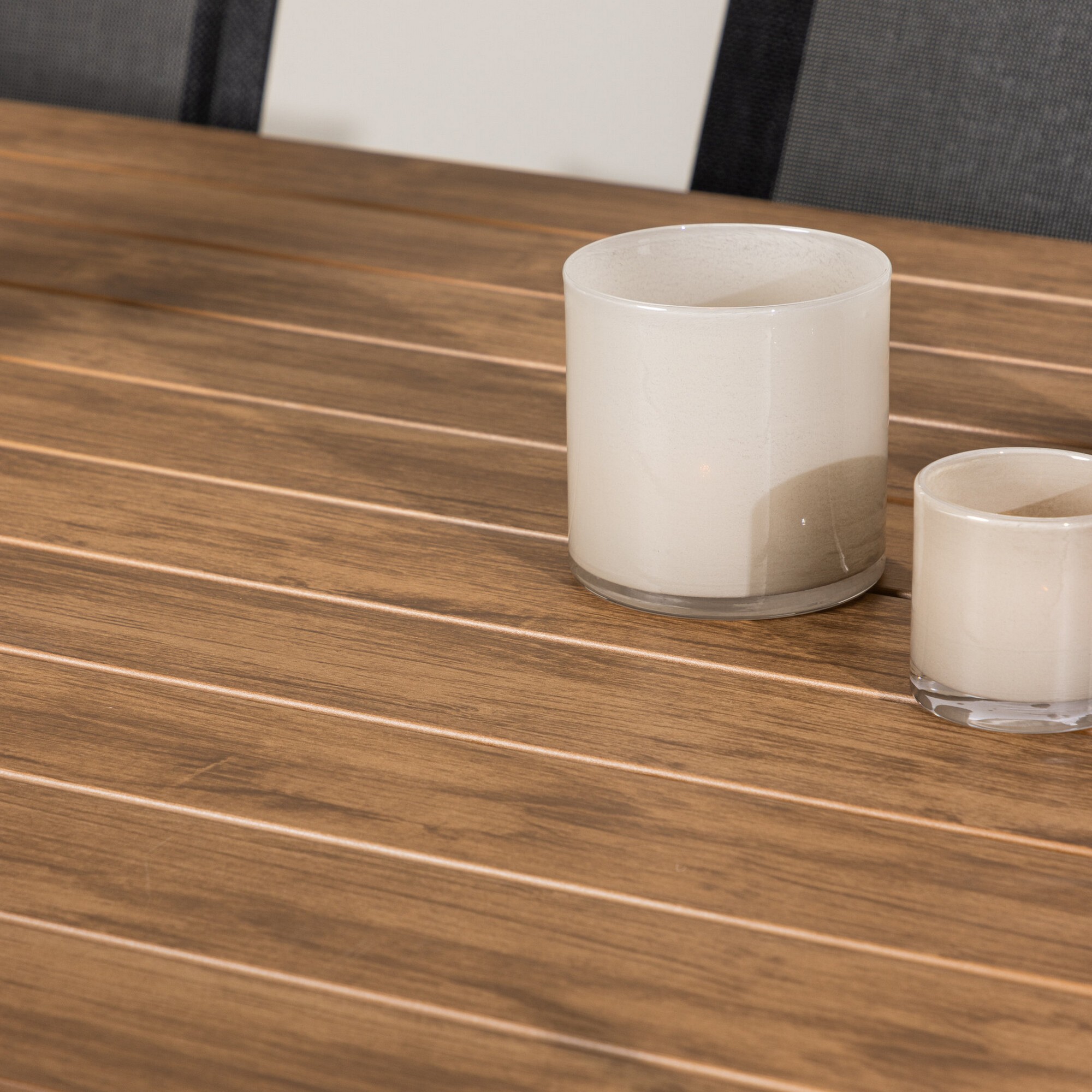 Trädgårdsgrupp Venture Home Garcia med 6 Alina Stolar