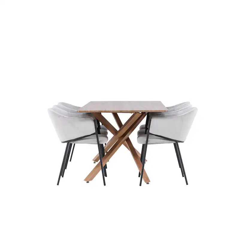 Matgrupp Venture Home Piazza 180 med 6 st Evelina Stolar