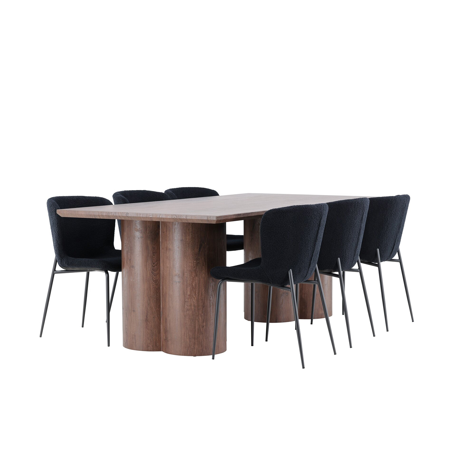 Matgrupp Venture Home Olivia 210 med 6 st Modesto Stolar