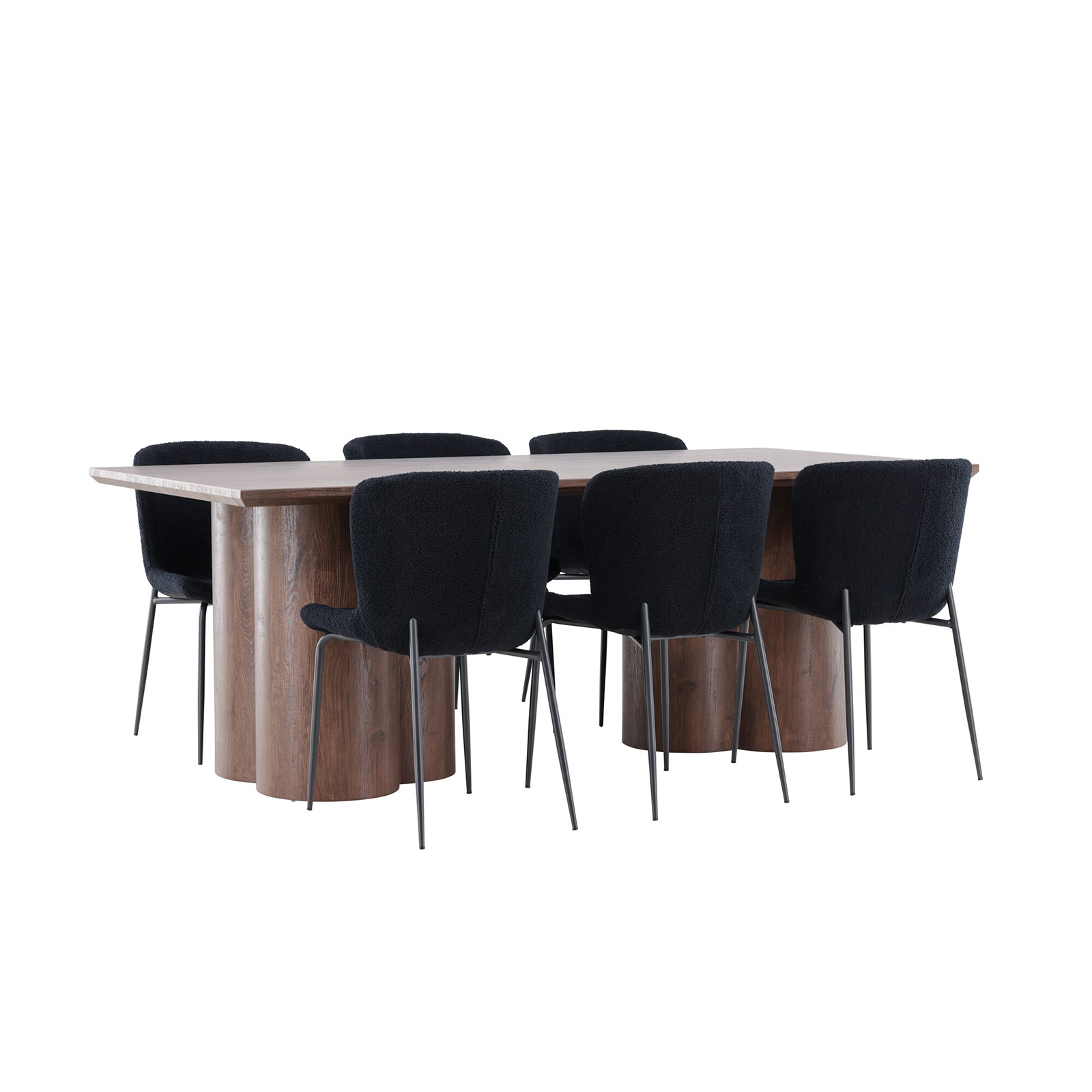 Matgrupp Venture Home Olivia 210 med 6 st Modesto Stolar