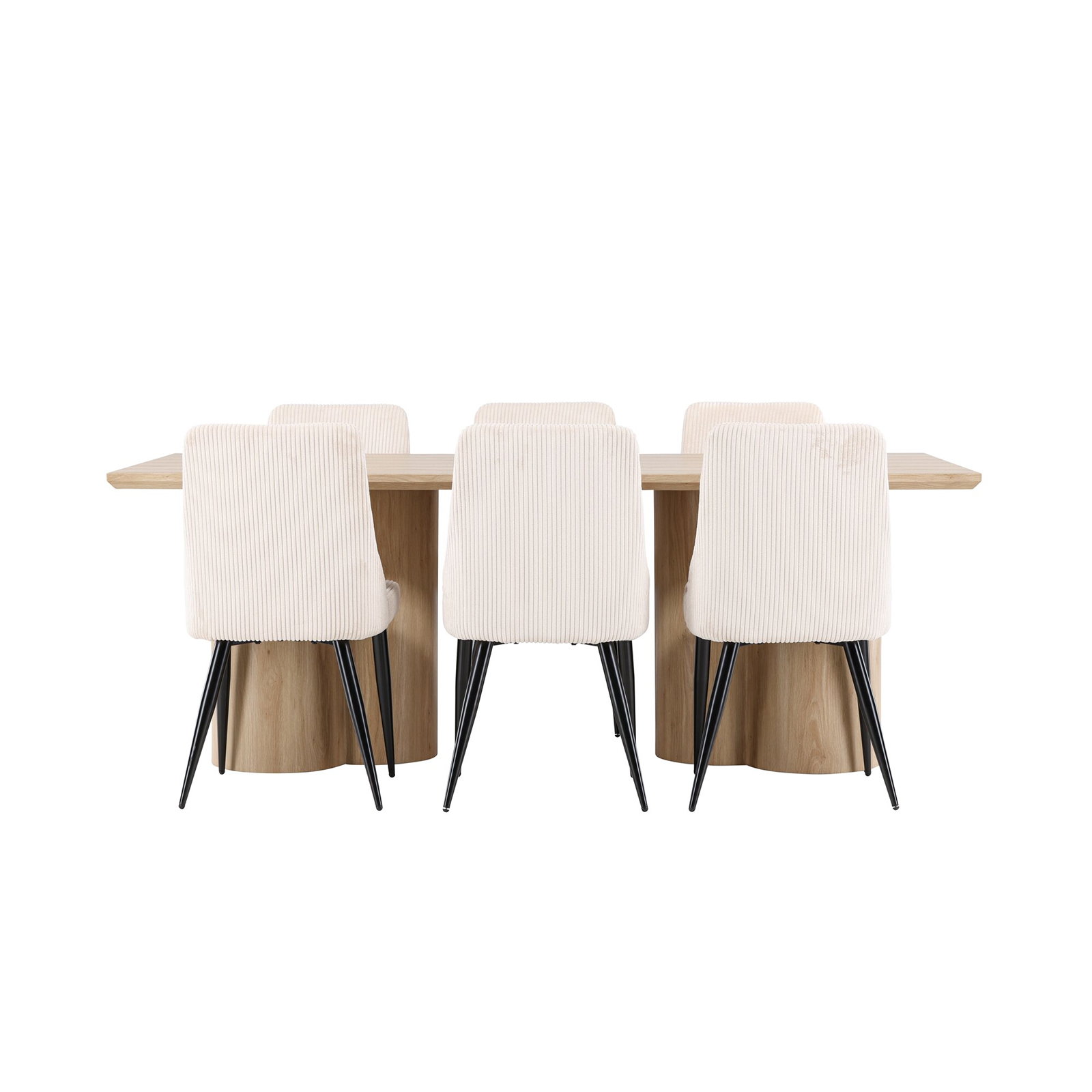 Matgrupp Venture Home Olivia 210 med 6 st Leone Stolar