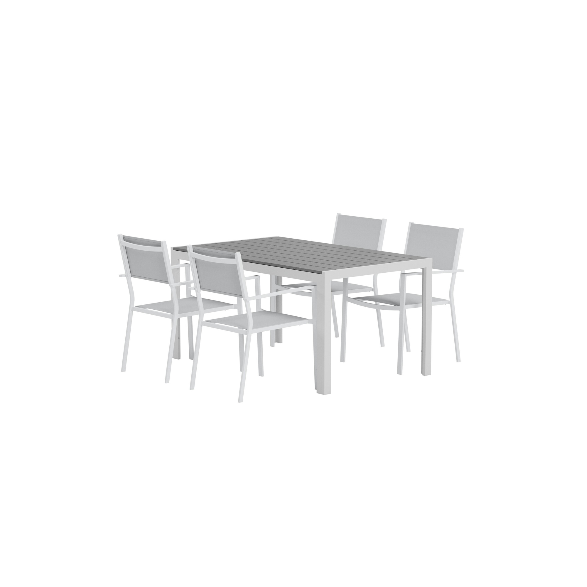 Matgrupp Utomhus Venture Home Break 90x150 cm med 4 st Copacabana Trädgårdsstolar