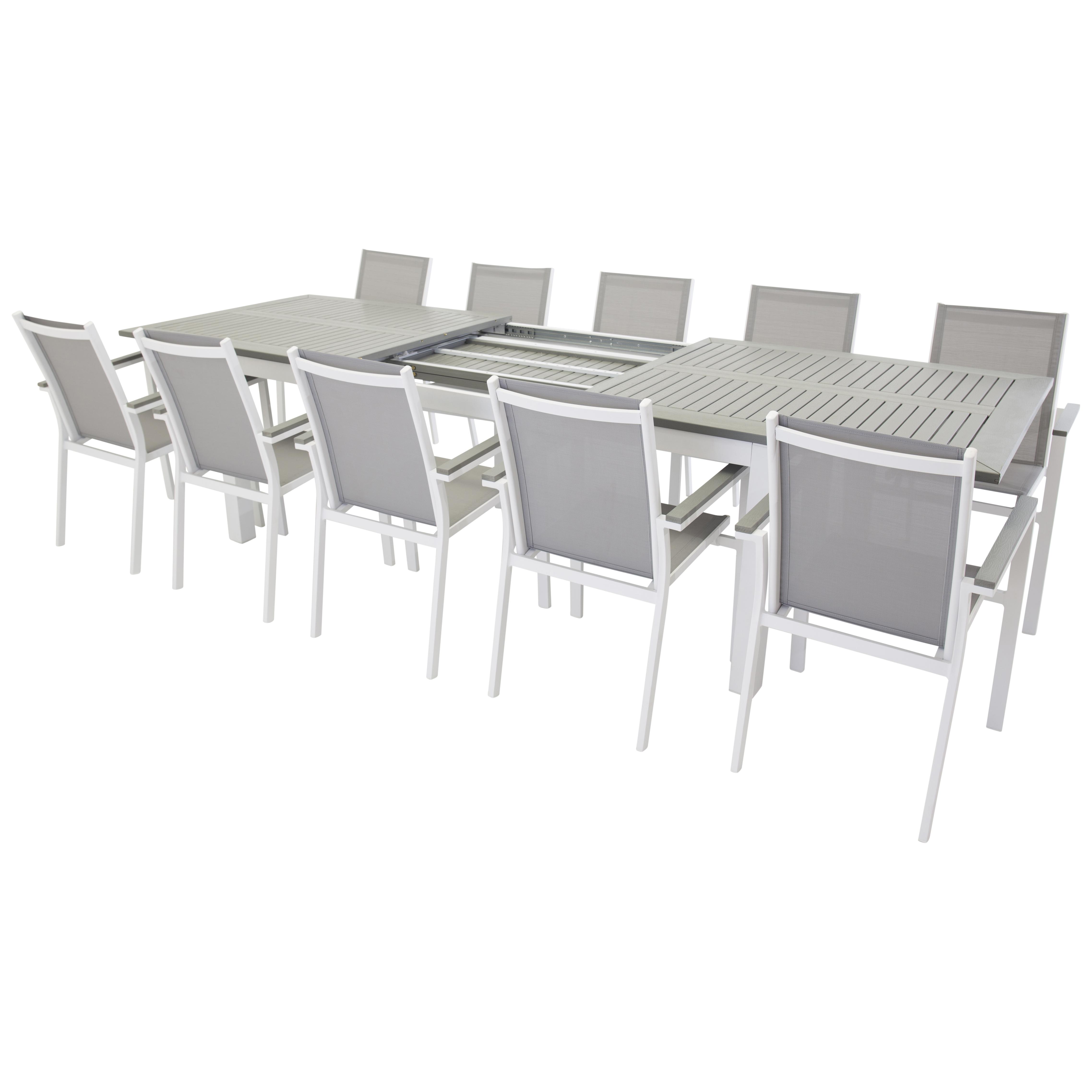 Matgrupp Venture Home Aleyna 224/324 med 10 Pincy Stolar