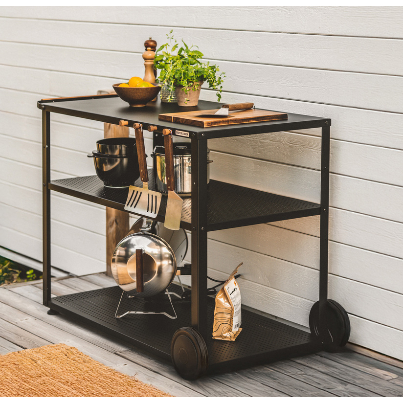 Grillvagn Muurikka Black
