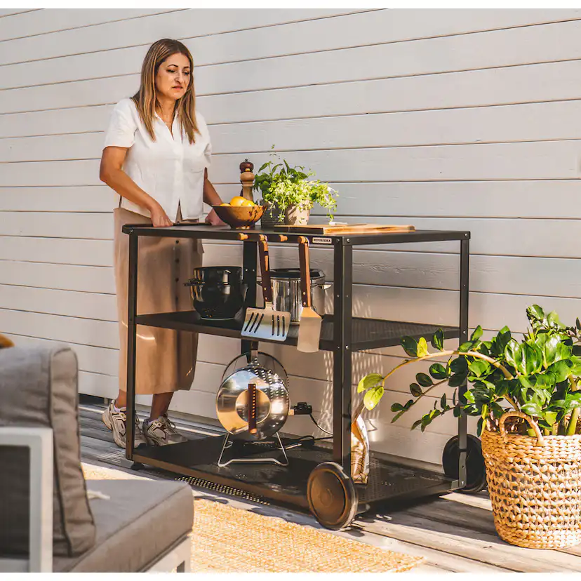 Grillvagn Muurikka Black