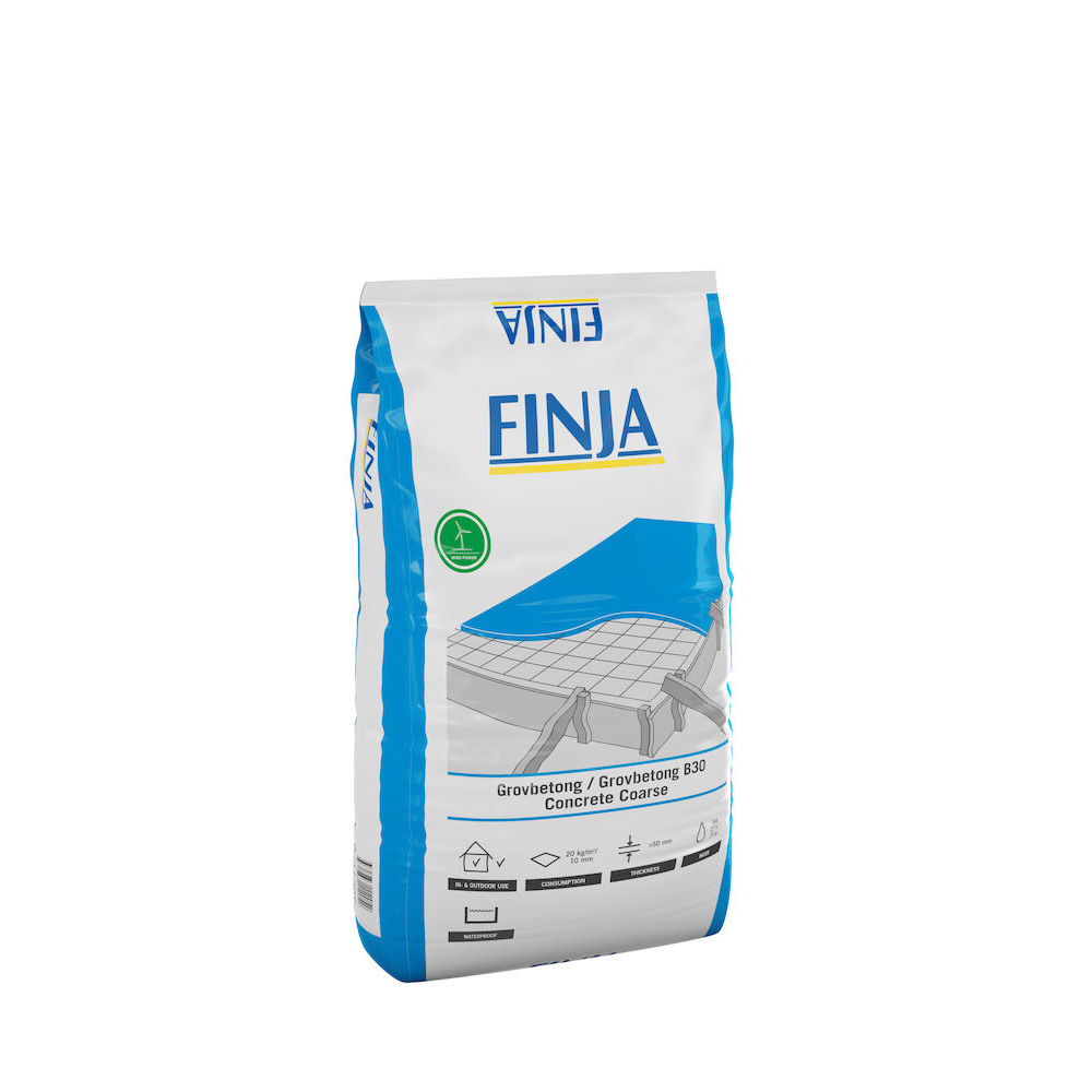 Grovbetong Finja Betong AB K40 0-8mm 25 kg