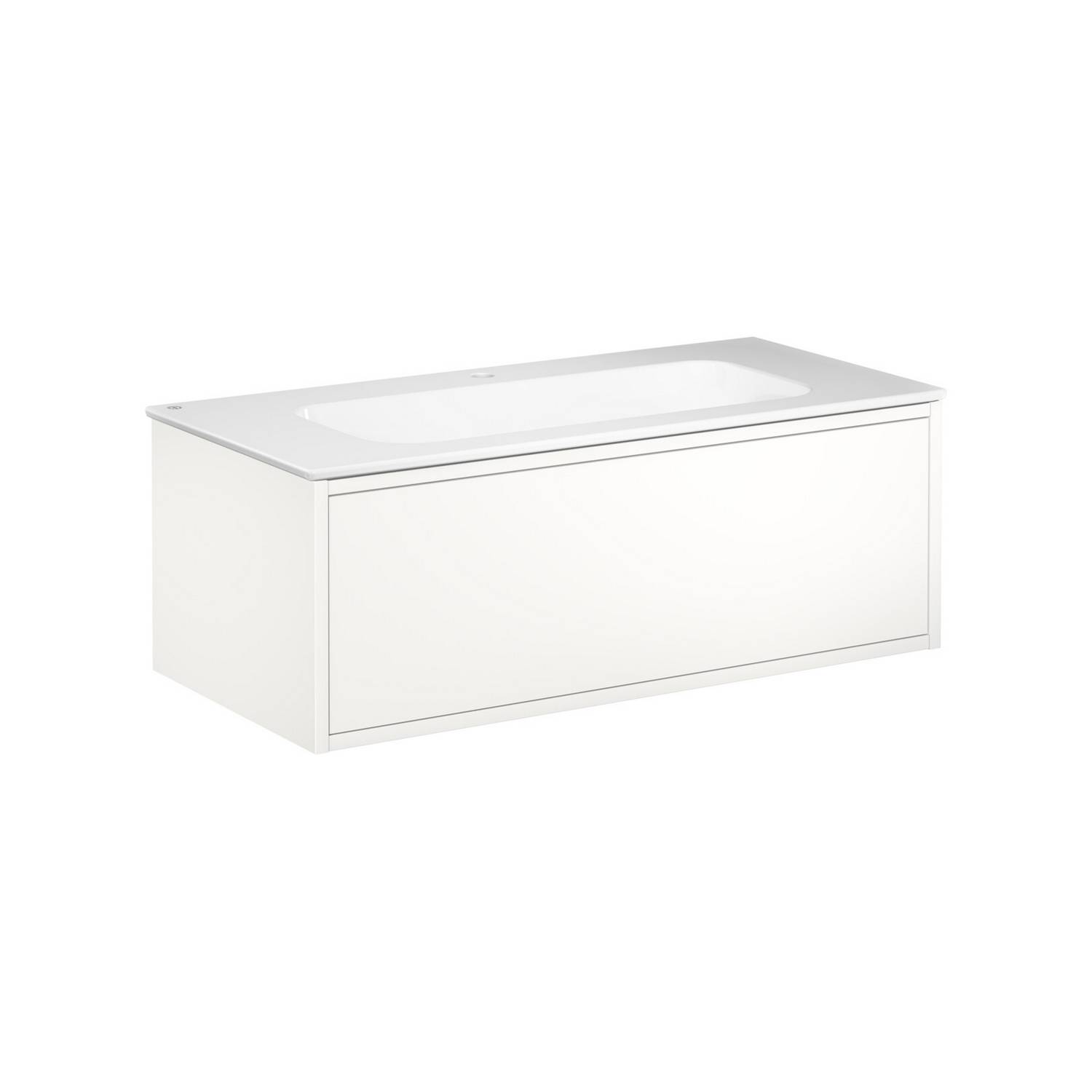 Tvättställskåp Gustavsberg Ducentic 100 cm med Tvättställ i Porslin