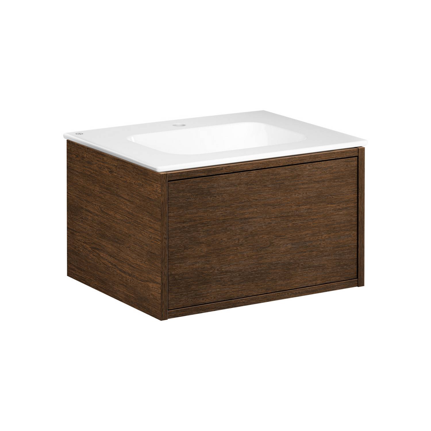 Tvättställskåp Gustavsberg Ducentic 60 cm med Tvättställ i Porslin