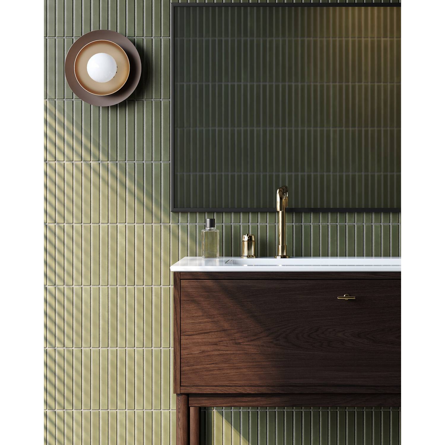 Tvättställskåp Gustavsberg Ducentic 80 cm med Tvättställ i Porslin