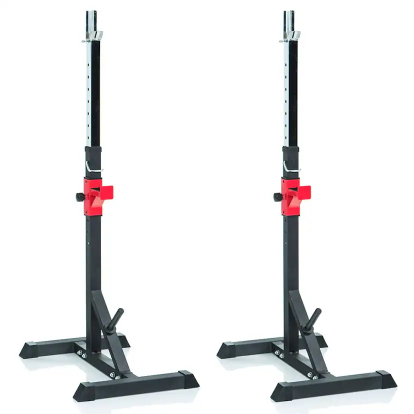 Skivstångsställning Bänkpress Gymstick Press & Squat Stand