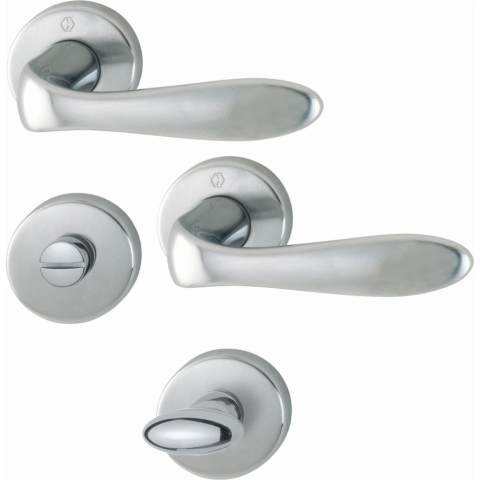 Innerdörrhandtag HOPPE Genova M1535 37-40 WC