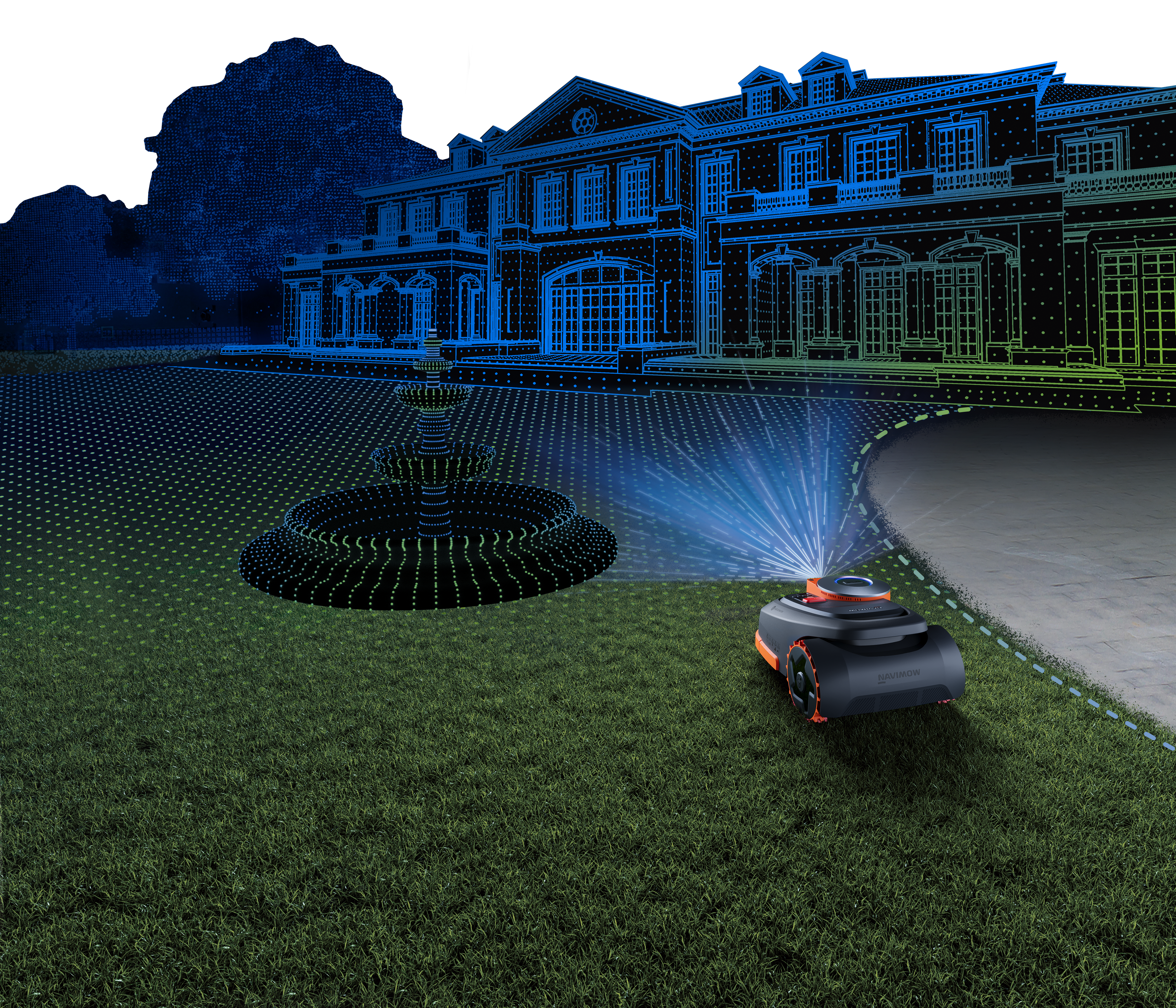 Robotgräsklippare Segway Navimow H215E