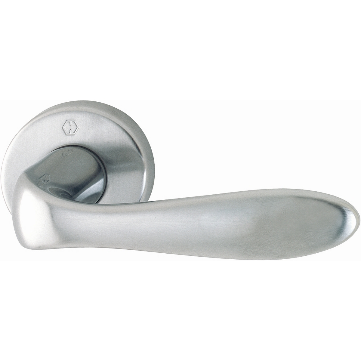 Ytterdörrhandtag HOPPE Genova M1535 F45-R Krom, Dörrtjocklek: 65-75 mm