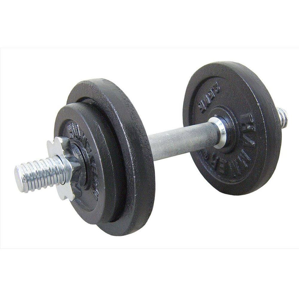Hantlar Hammer Dumbbell Set Black 10 kg