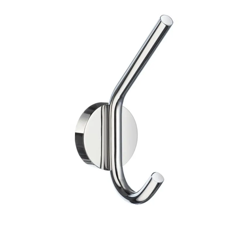 Smedbo Home Gancio Portasciugamani Cromato – Ottone Massiccio Con Viti A Scomparsa