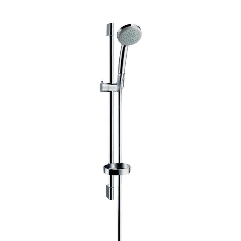 Duschset Hansgrohe Croma 100 H: 668 mm, Utan EcoSmart