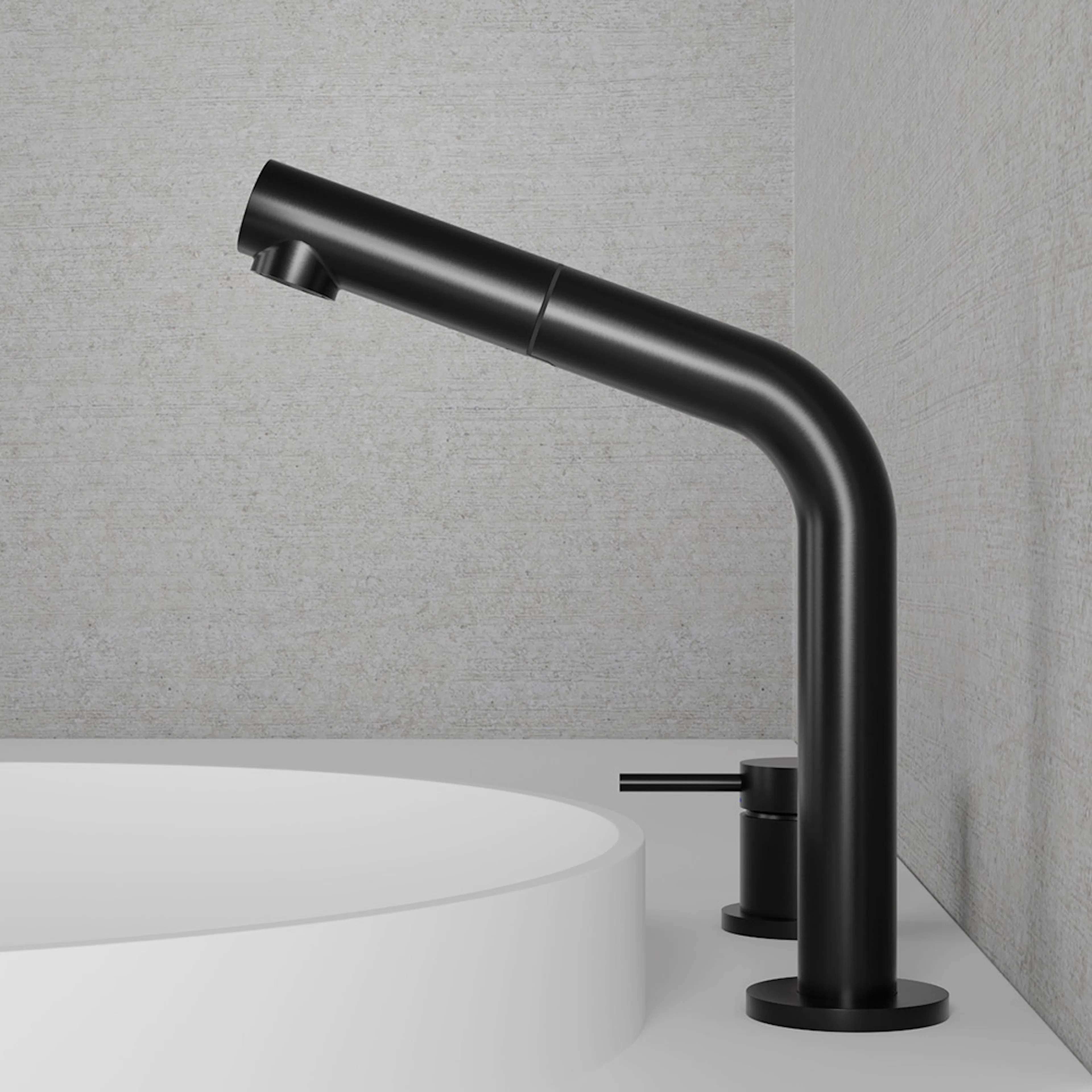 Tvättställsblandare Scandtap Steel Harmonized B2P