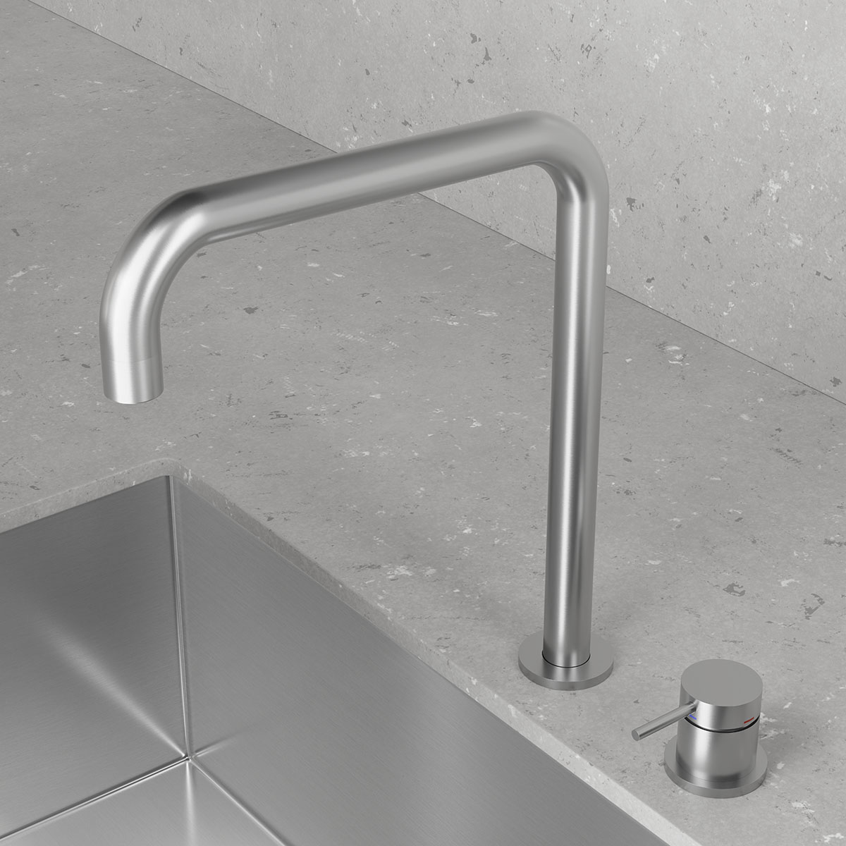 Köksblandare Scandtap Harmonized K2 Square
