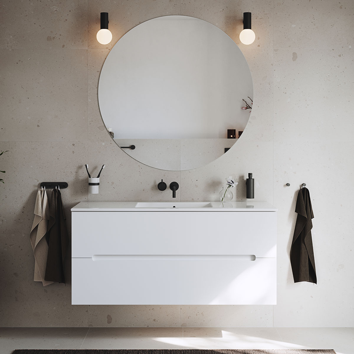 Tandborstglas Smedbo Home 343P