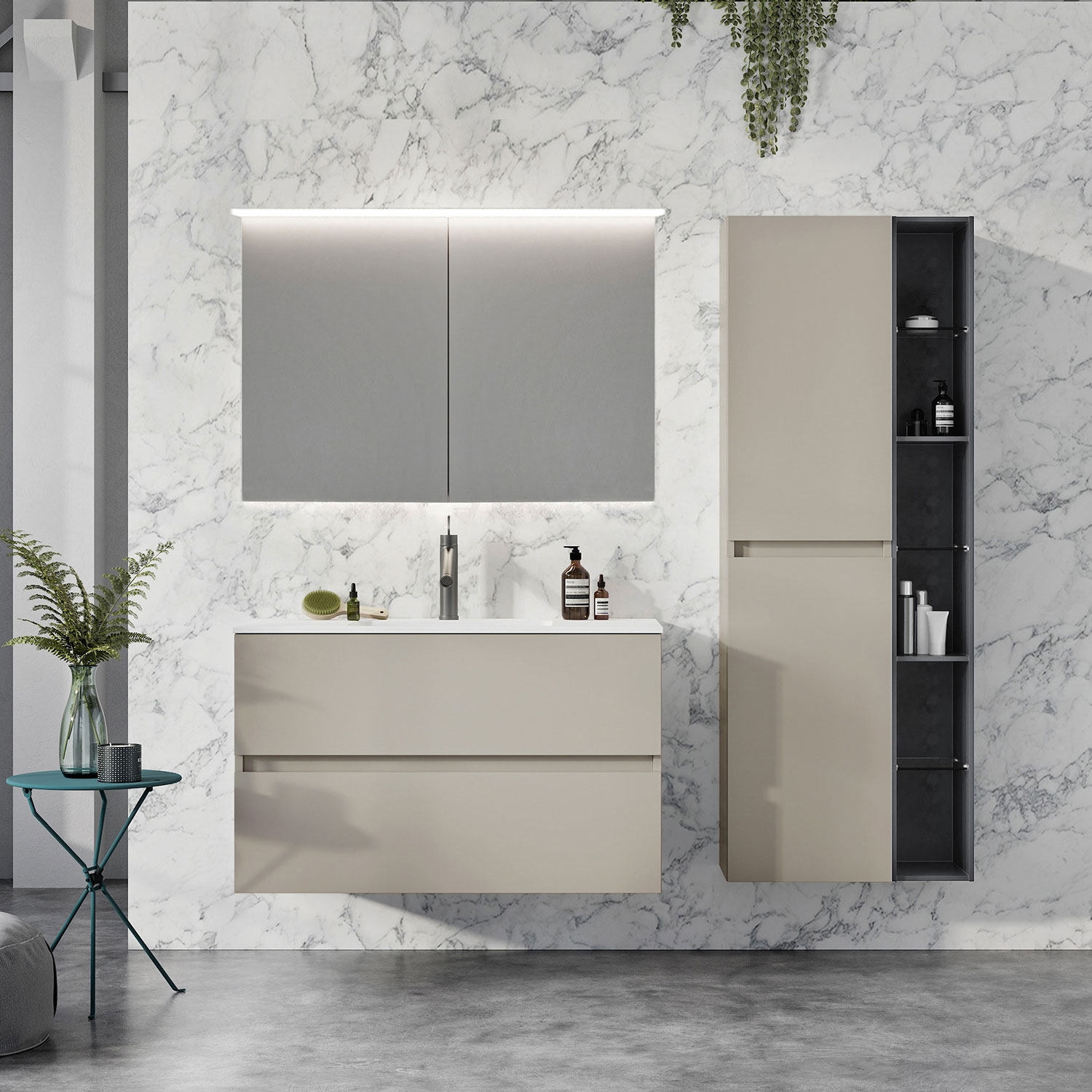 Väggskåp Swebad Hemavan 20 cm