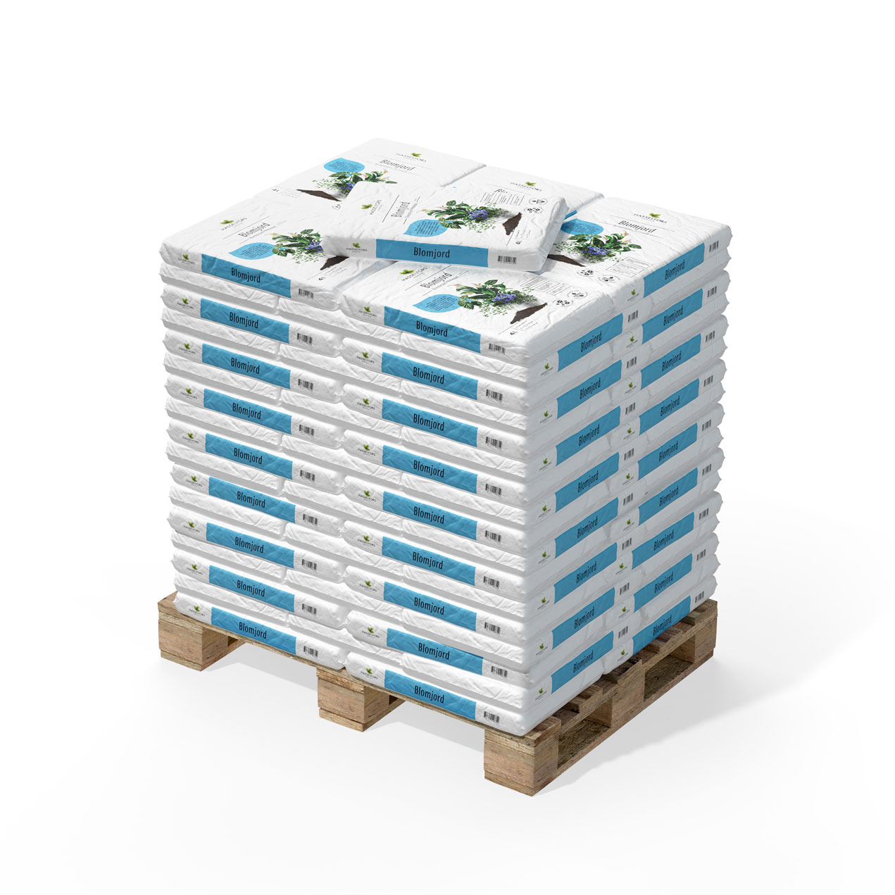 Jord Hasselfors Blomjord 150x4 L