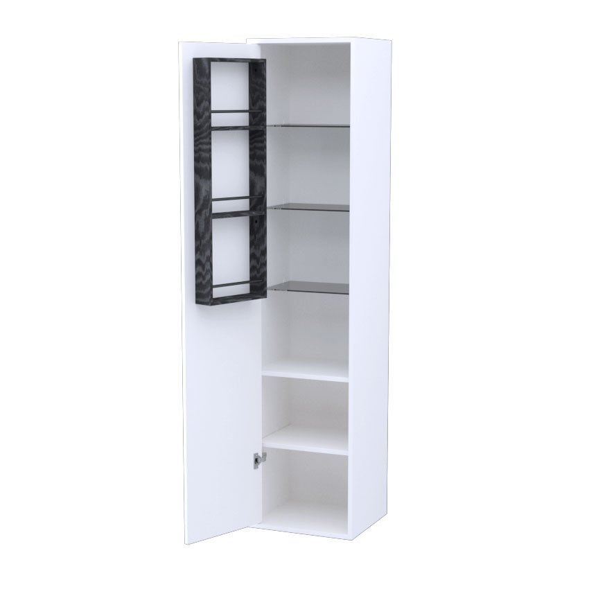 Högskåp badrum på ben