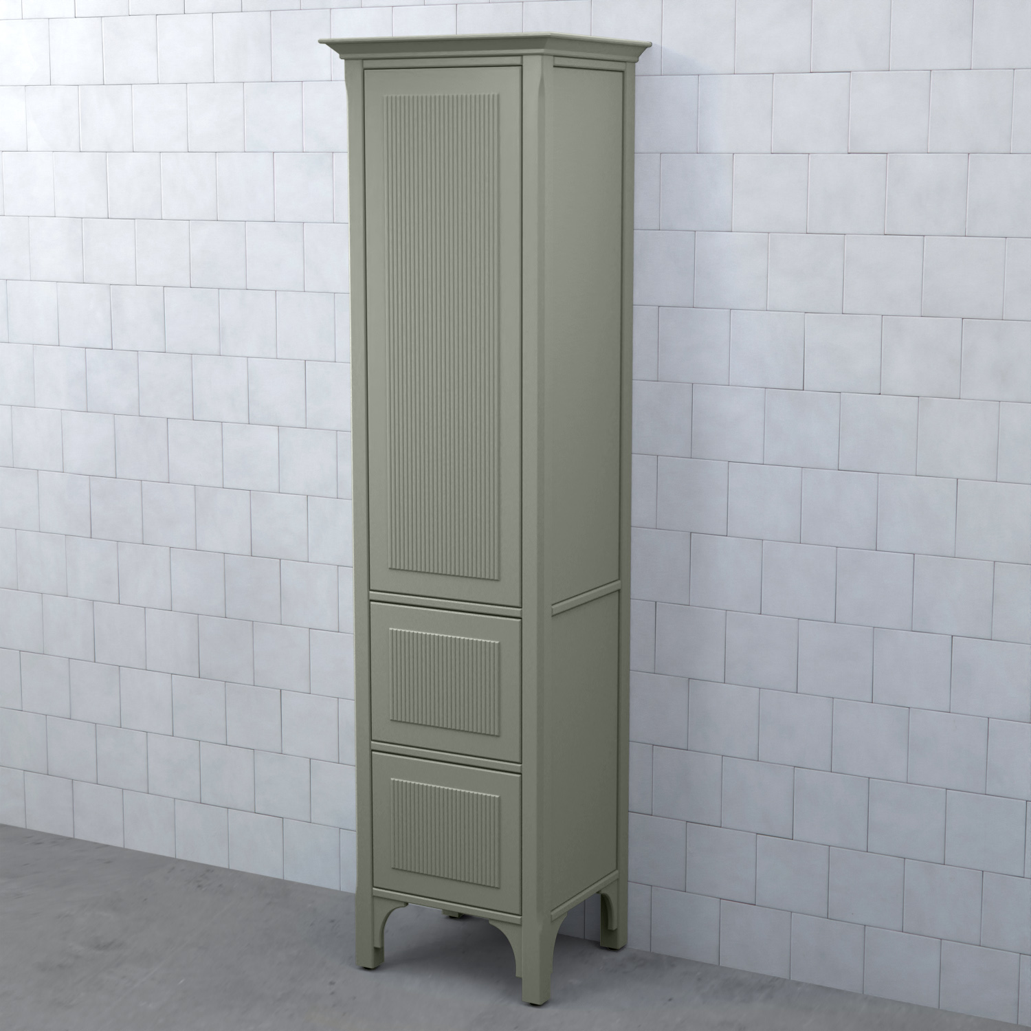 Högskåp Björbo Badrum Saga