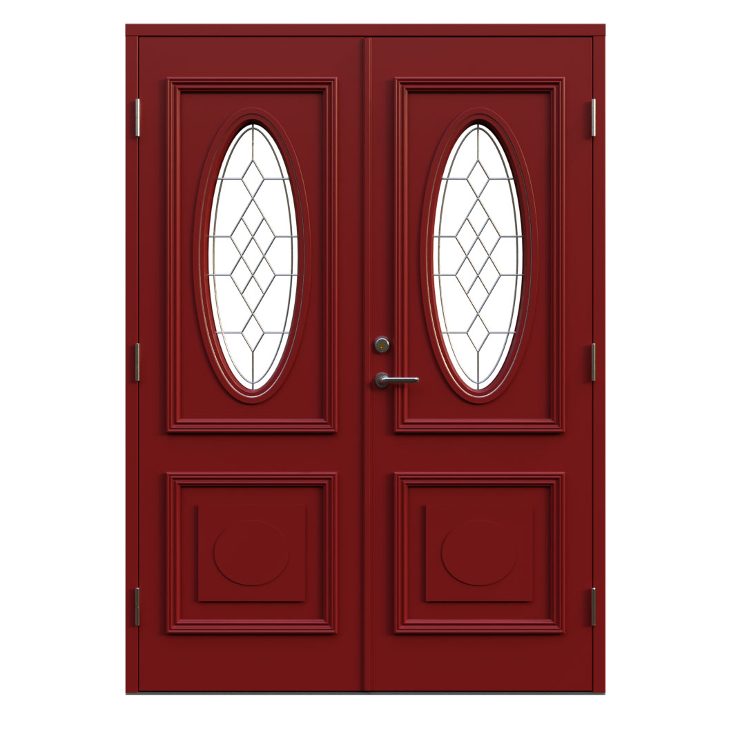 Parytterdörr Leksandsdörren Oval Eco74