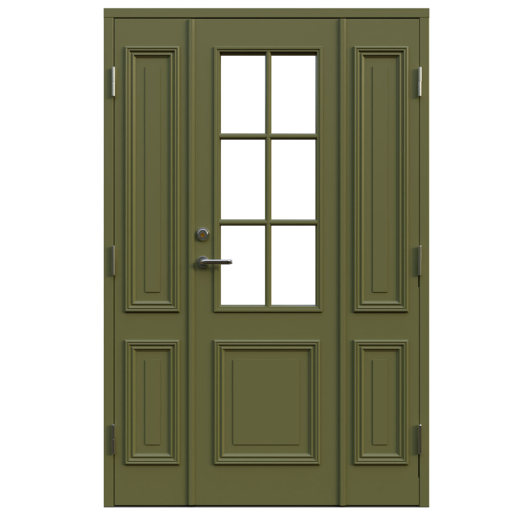 Parytterdörr Leksandsdörren Norsbro Glas Eco74