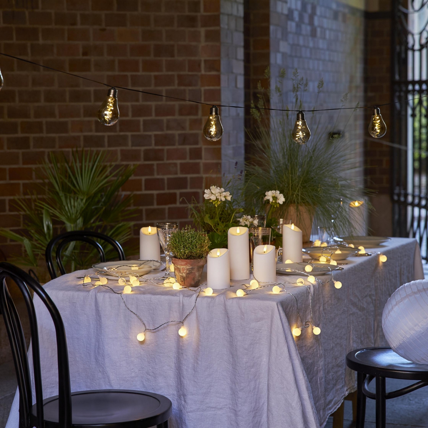 Ljusslinga Star Trading Glow 10 st LED