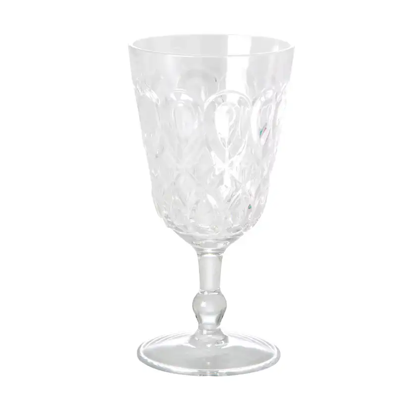 Vinglas Rice Akryl Transparent