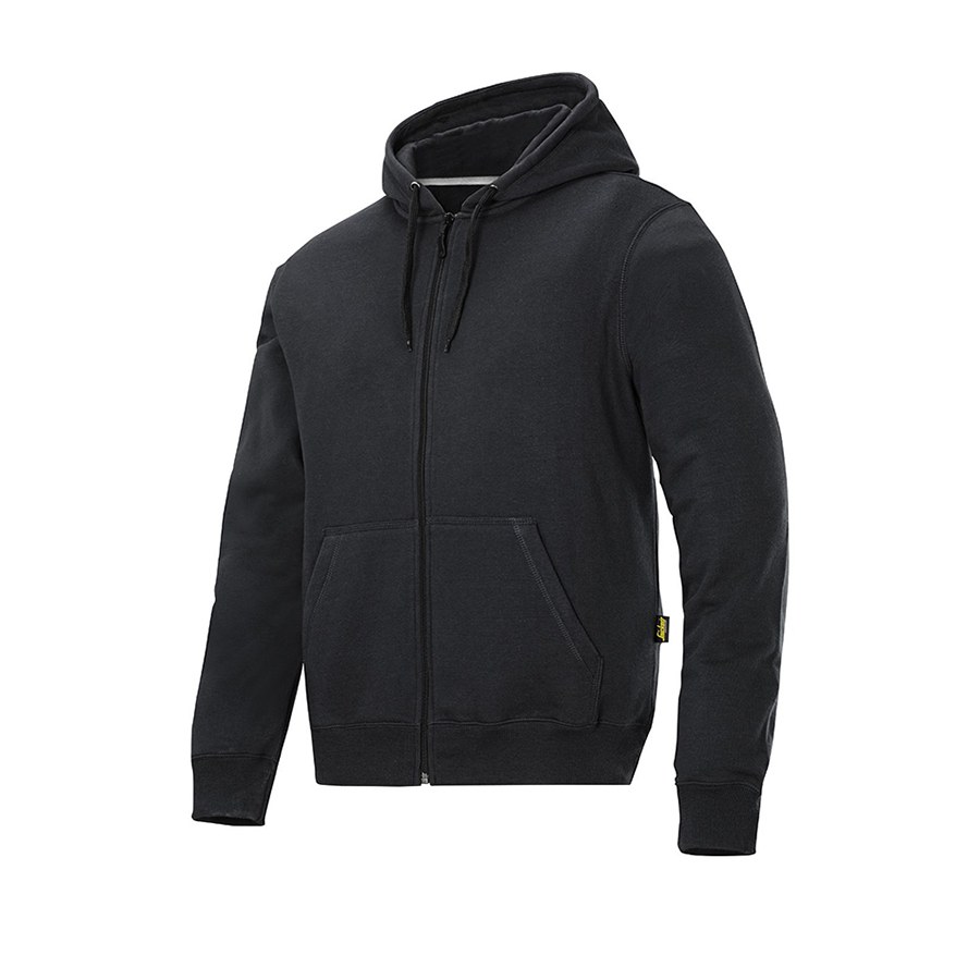 Huvtröja Snickers Workwear 2801 Storlek: XL, Svart