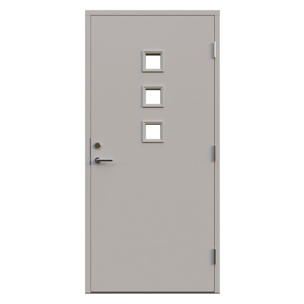 Ytterdörr Leksandsdörren Boda Eco74 RC2N