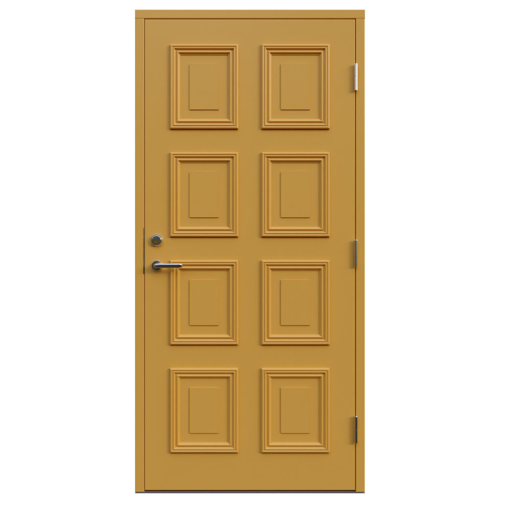 Ytterdörr Leksandsdörren Gråda Eco74 RC2