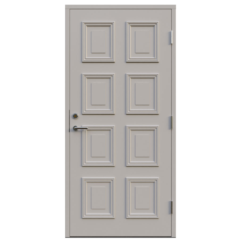 Ytterdörr Leksandsdörren Gråda Eco74 RC2