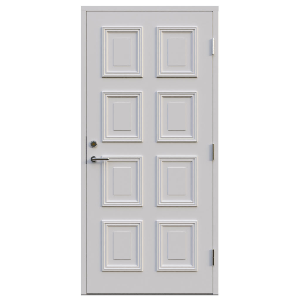 Ytterdörr Leksandsdörren Gråda Eco74 RC2