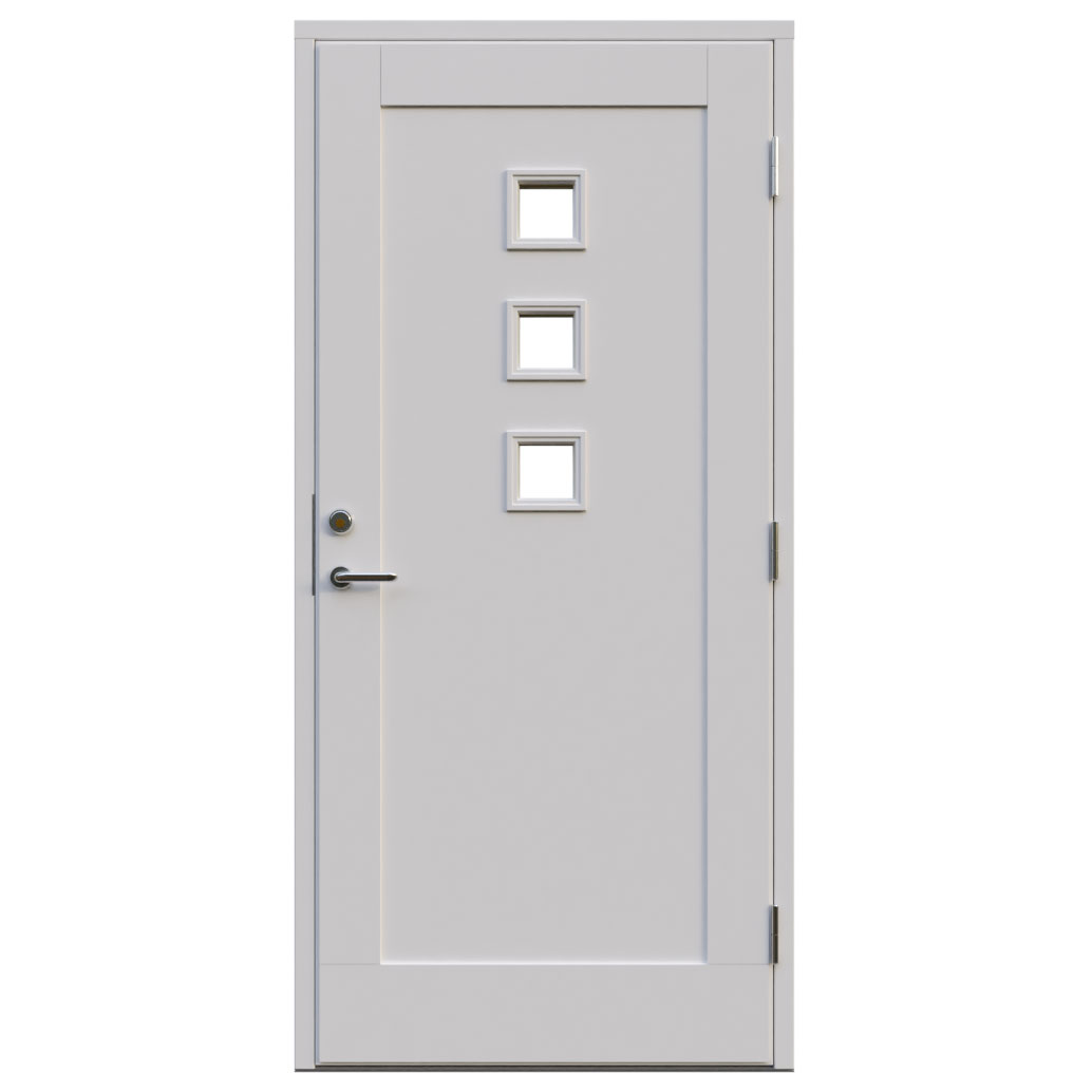 Ytterdörr Leksandsdörren Grytnäs Eco74 RC2N