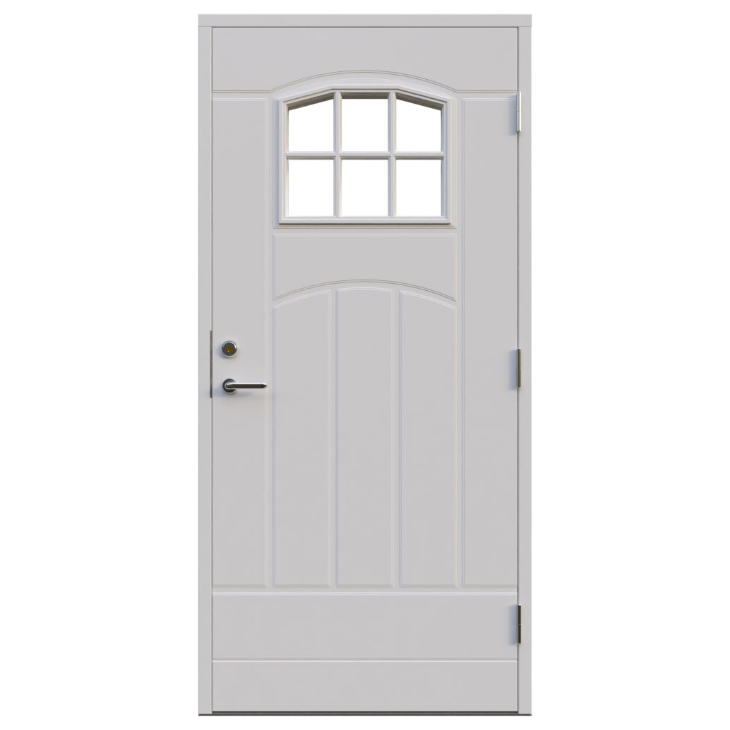 Ytterdörr Leksandsdörren Åkerö Eco74 RC2N