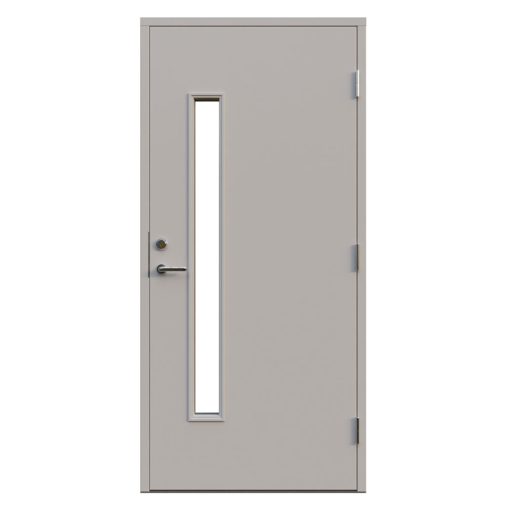 Ytterdörr Leksandsdörren Almberg Eco74 RC2N